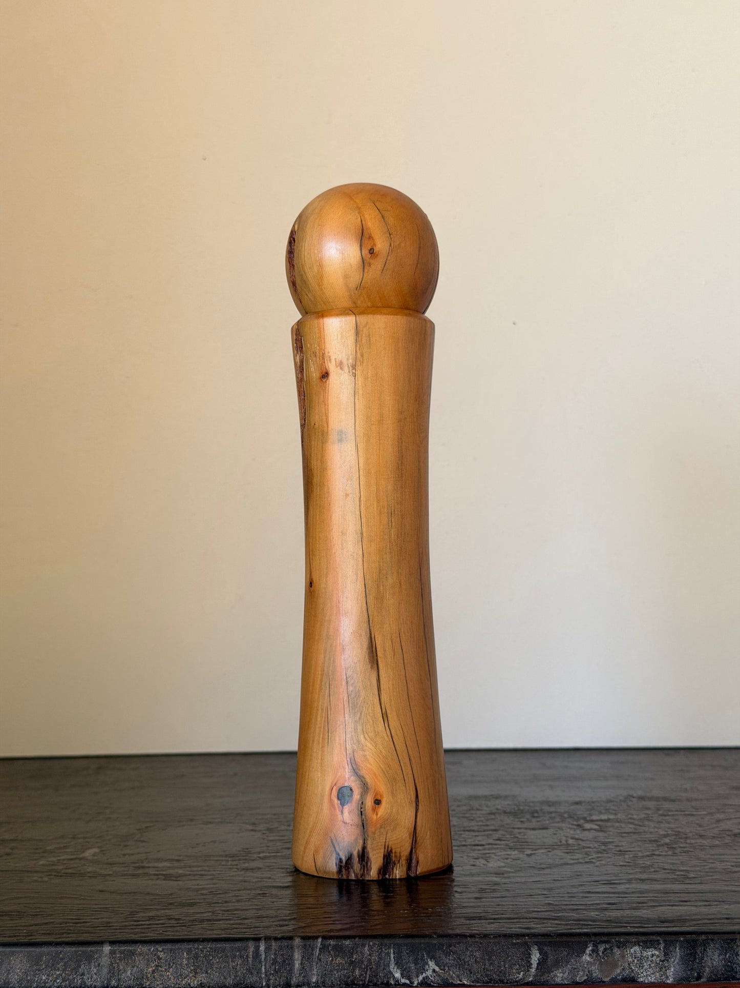 Angus Salvaged Huon Pine Peppermill or Saltmill Handmade in Australia