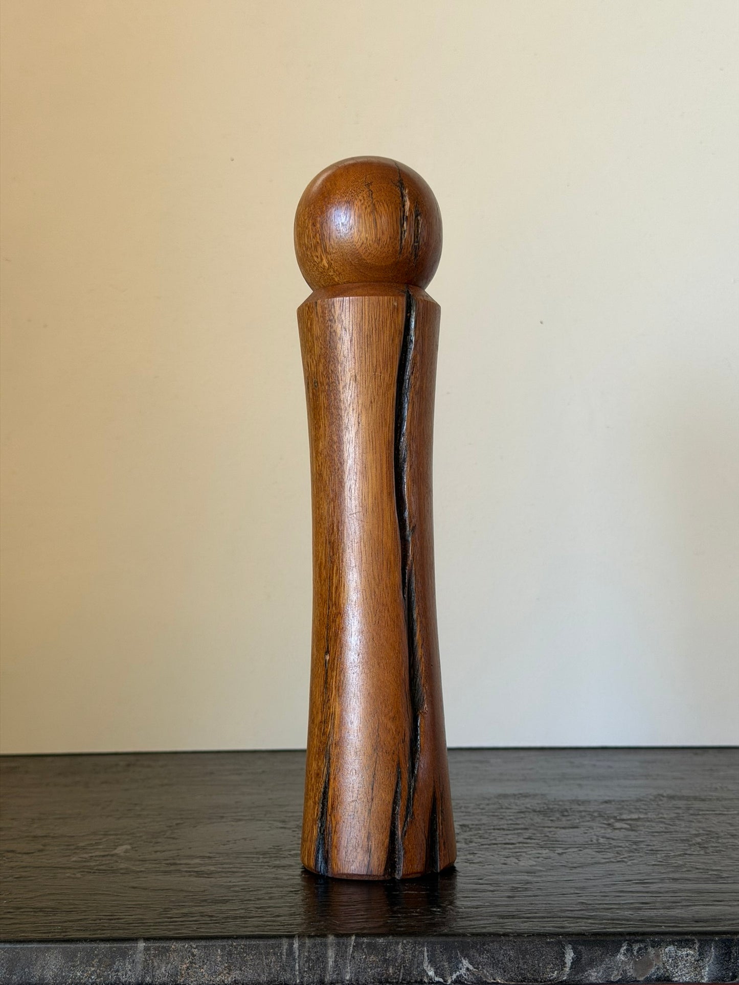 Al - Salvaged Paperbark Peppermill or Saltmill Handmade in Australia